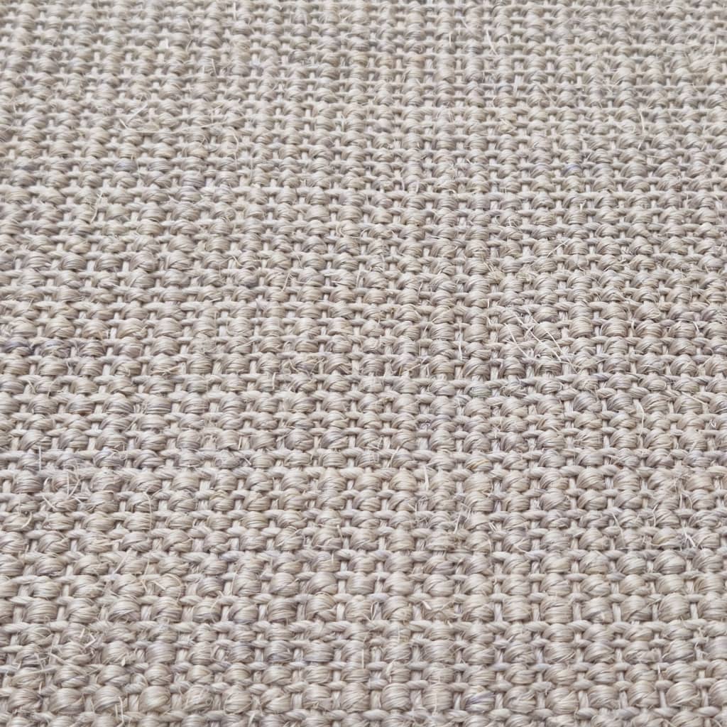 Covor din sisal pentru ansamblu de zgâriat, nisipiu, 66x300 cm