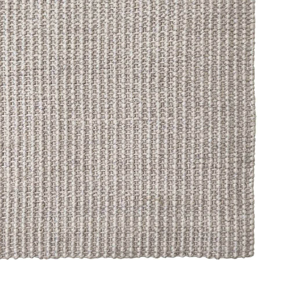 Covor din sisal pentru ansamblu de zgâriat, nisipiu, 66x350 cm