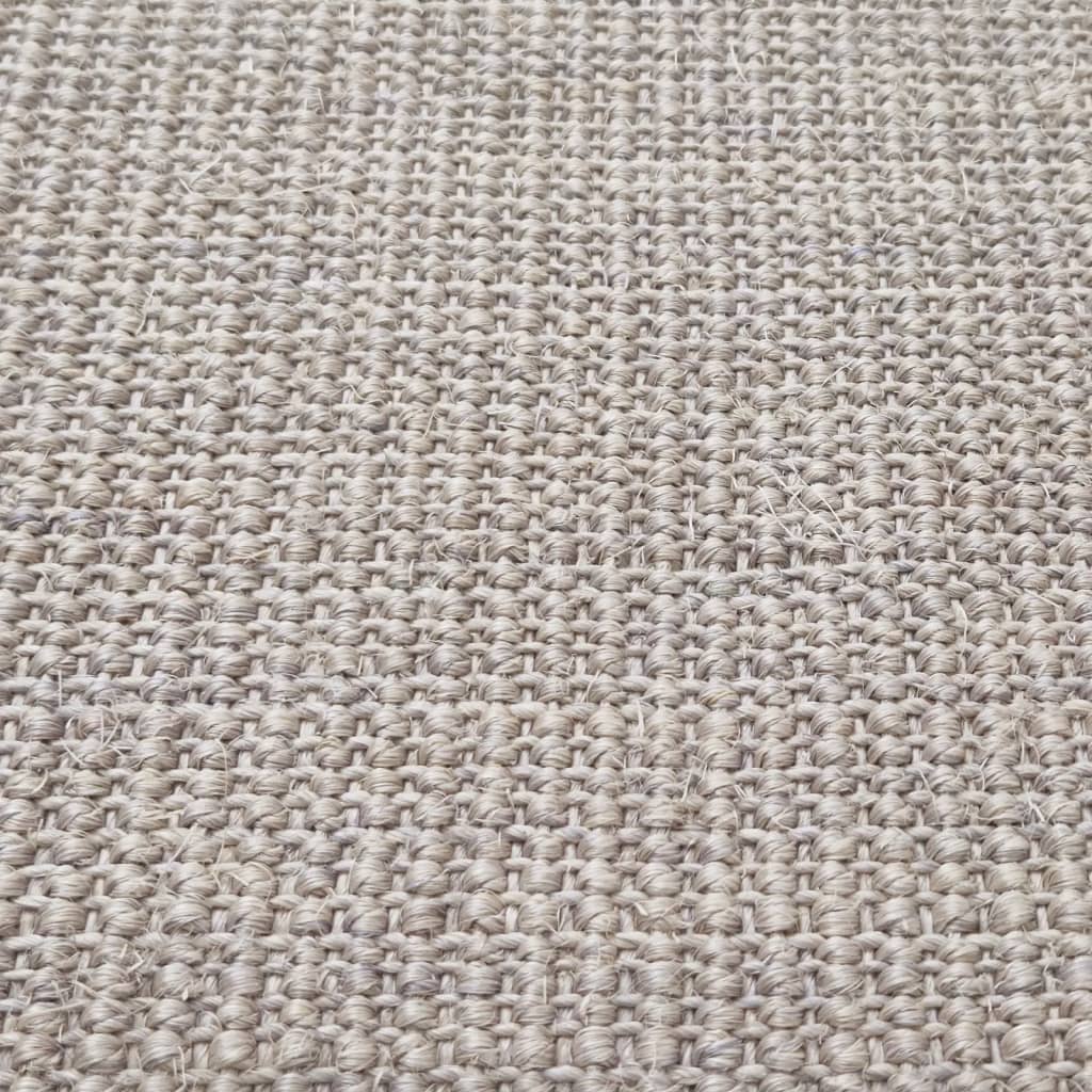 Covor din sisal pentru ansamblu de zgâriat, nisipiu, 66x350 cm