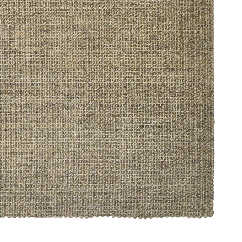 Covor din sisal pentru stâlp de zgâriat, gri taupe, 66x250 cm