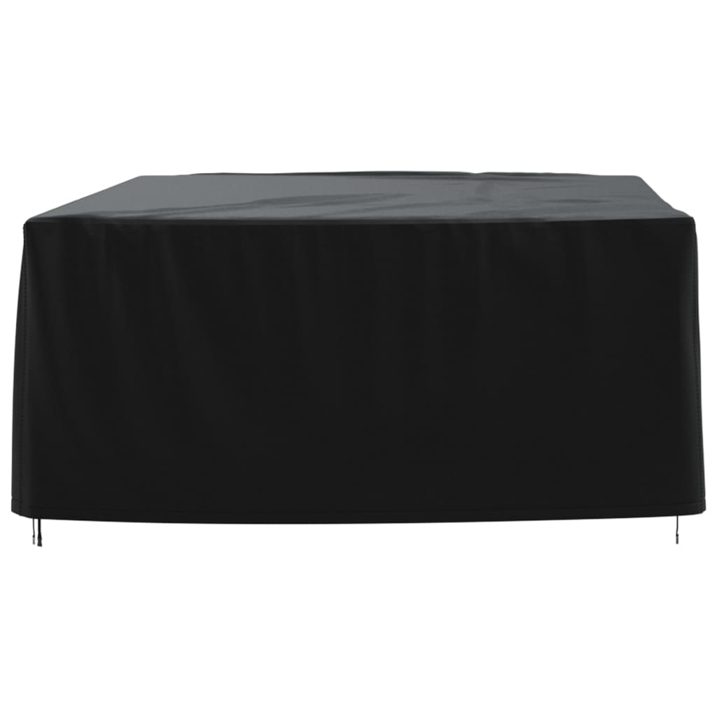 Husă mobilier de grădină, negru, 315x180x74 cm, oxford 420D