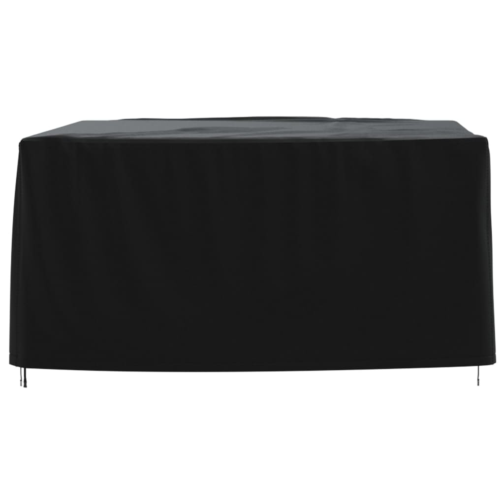 Husă mobilier de grădină, negru, 242x182x100 cm, oxford 420D