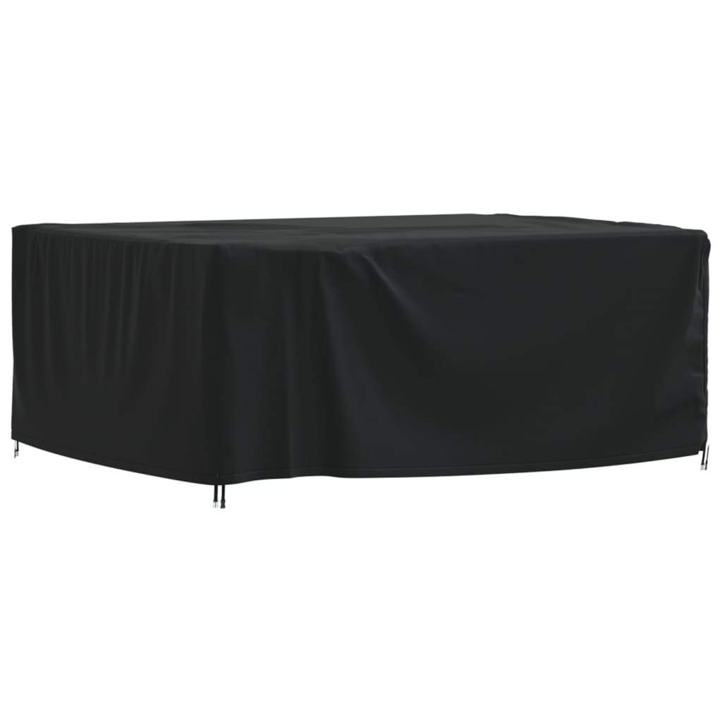 Husă mobilier de grădină, negru, 200x165x80 cm, oxford 420D