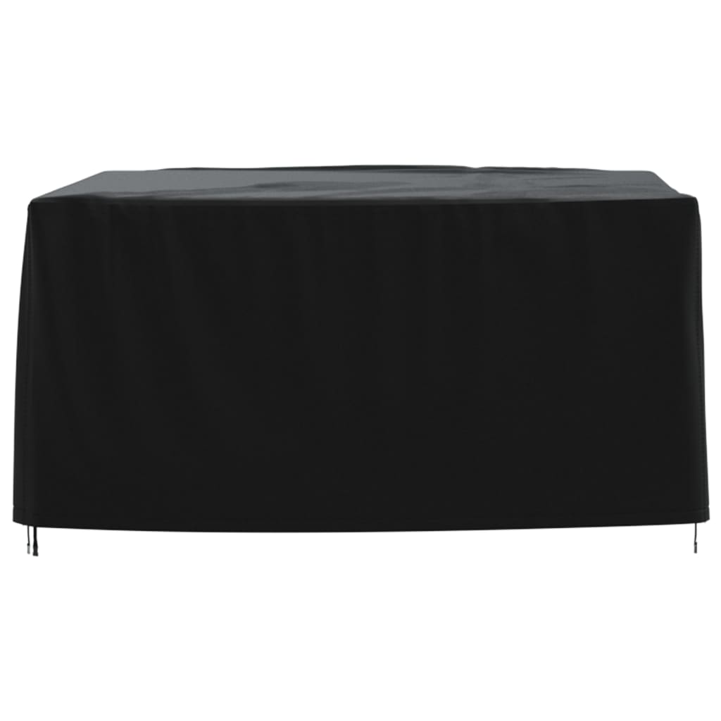 Husă mobilier de grădină, negru, 200x165x80 cm, oxford 420D