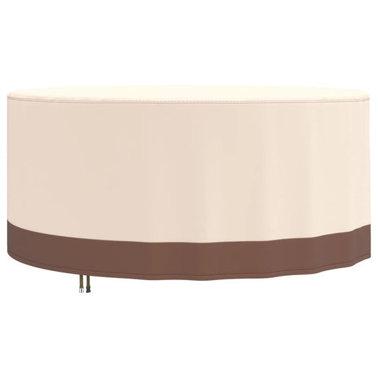Husă mobilier de grădină rotundă, bej, Ø 183x71 cm Oxford 600D