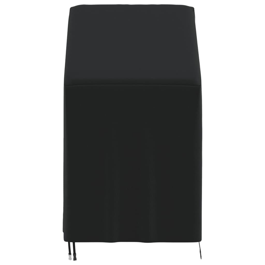 Husă scaun de grădină, negru, 70x70x85/125 cm, Oxford 420D