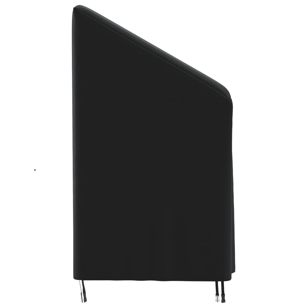 Husă scaun de grădină, negru, 70x70x85/125 cm, Oxford 420D