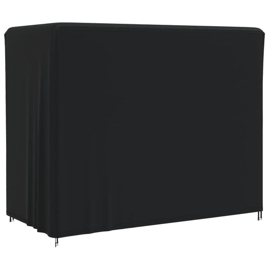Husă leagăn de grădină, negru, 220x135x170 cm, Oxford 420D