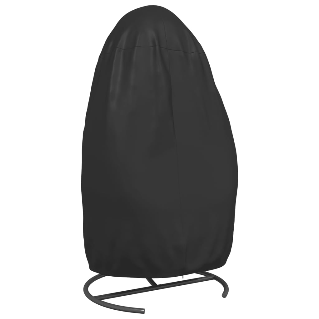 Husă scaun suspendat tip ou, negru, Ø 190x108 cm Oxford 420D