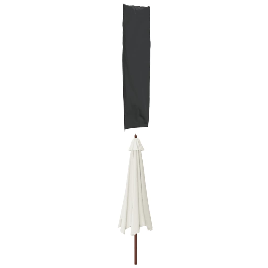 Husă pentru umbrelă de grădină neagră 240x57/57 cm Oxford 420D