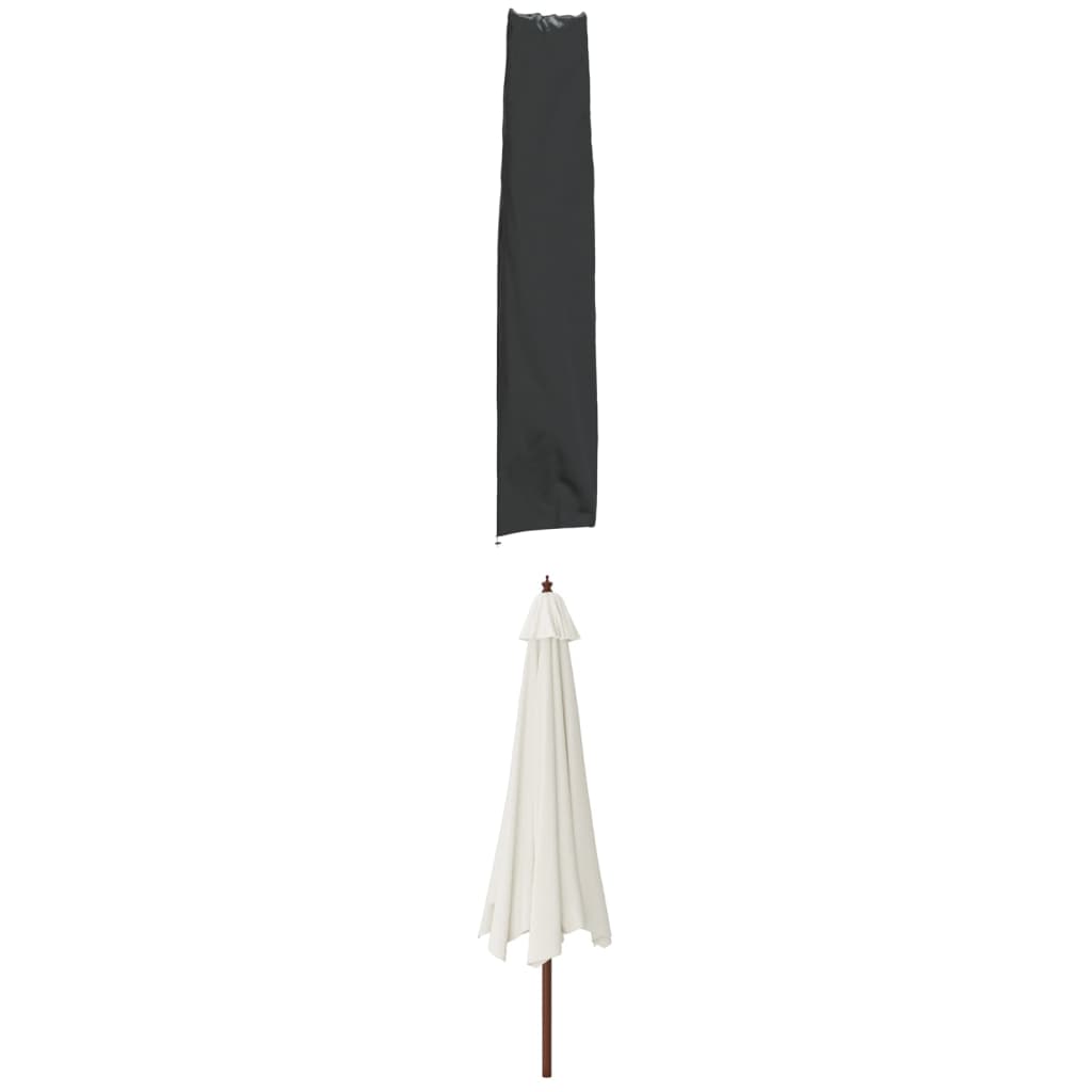 Husă pentru umbrelă de grădină neagră 170x28/32 cm Oxford 420D