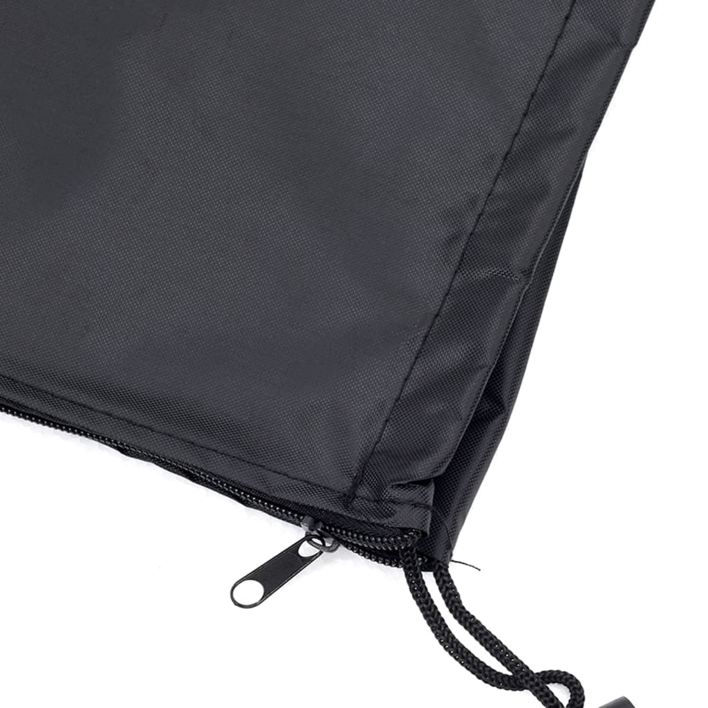Husă încălzitor formă de piramidă negru 58x58x228cm Oxford 420D