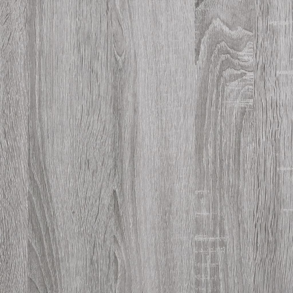 Bancă de pantofi, gri sonoma, 62x32x50 cm, lemn prelucrat