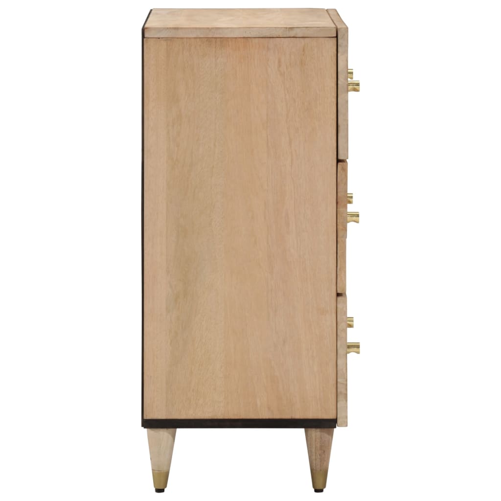 Dulapuri laterale, 2 buc., 60x33x75 cm, lemn masiv de mango