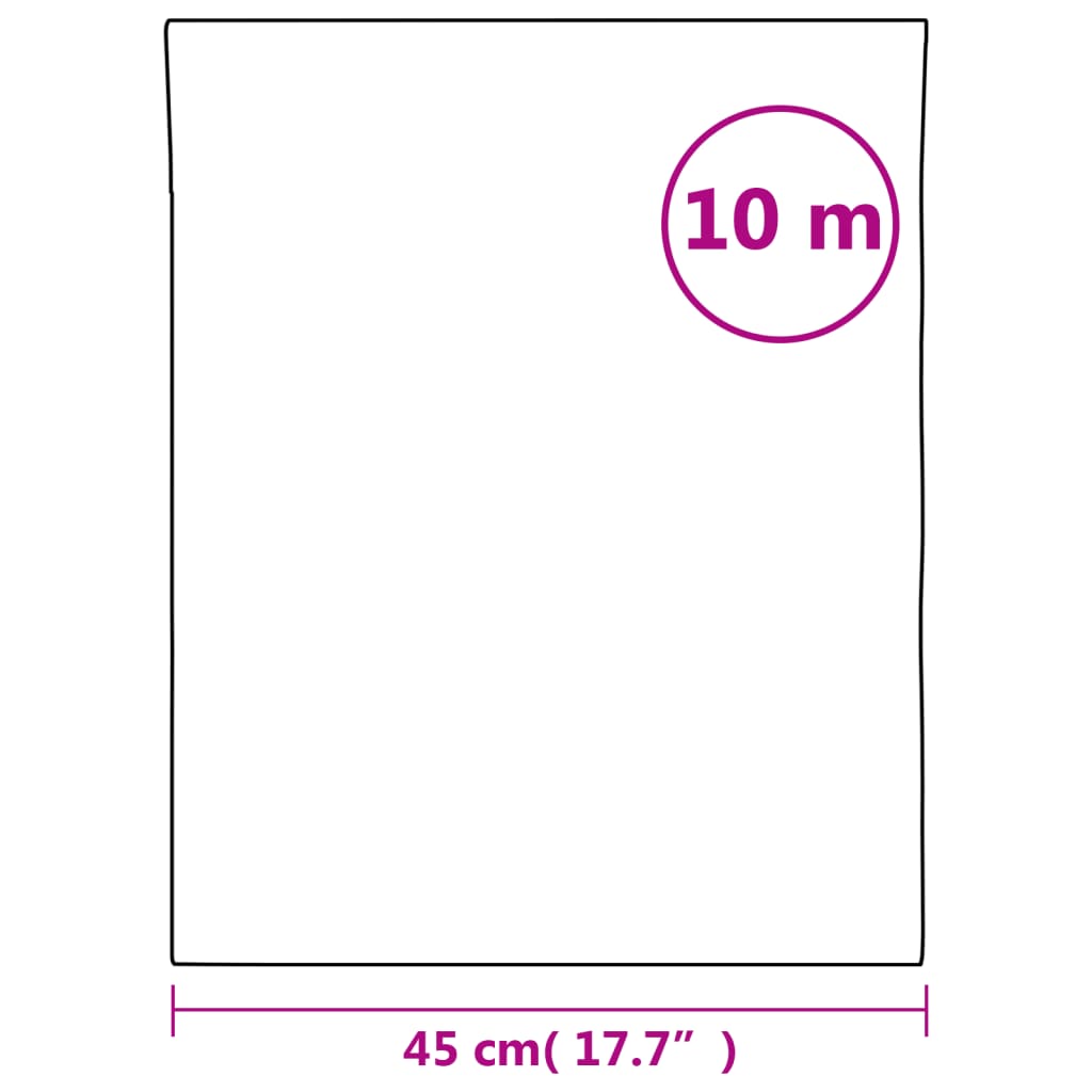 Folie fereastră, mată, alb, 45x1000 cm, PVC