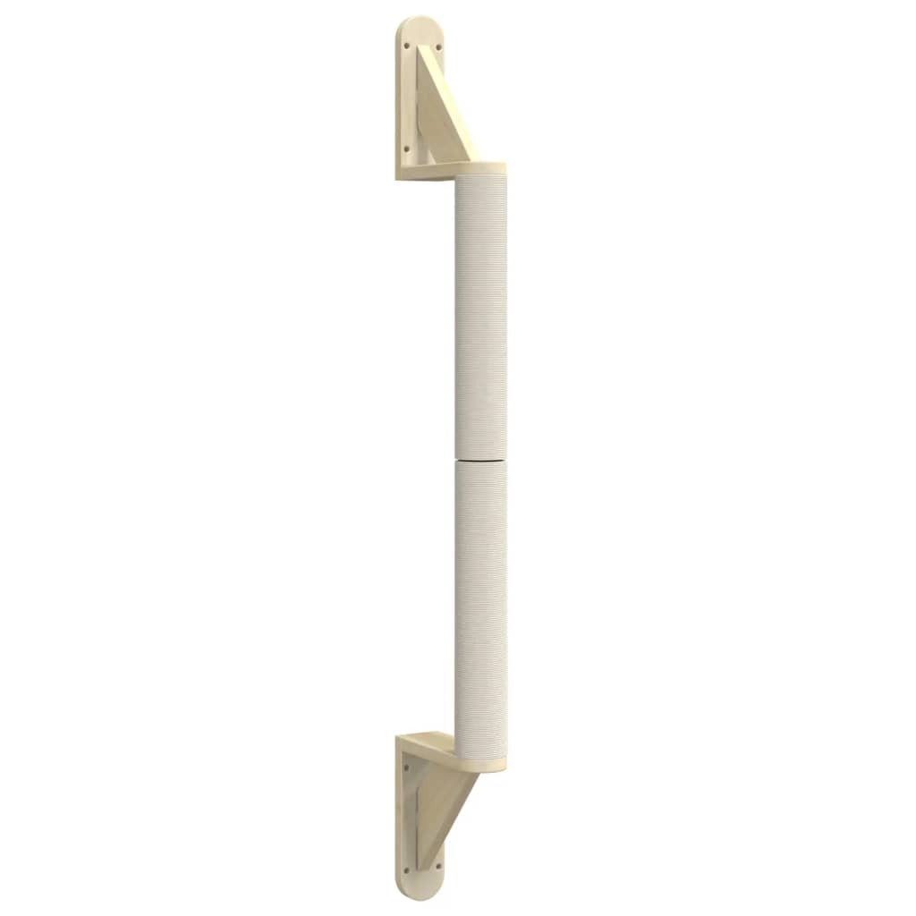 Ansamblu zgâriat pentru pisici, montat pe perete, 109 cm sisal