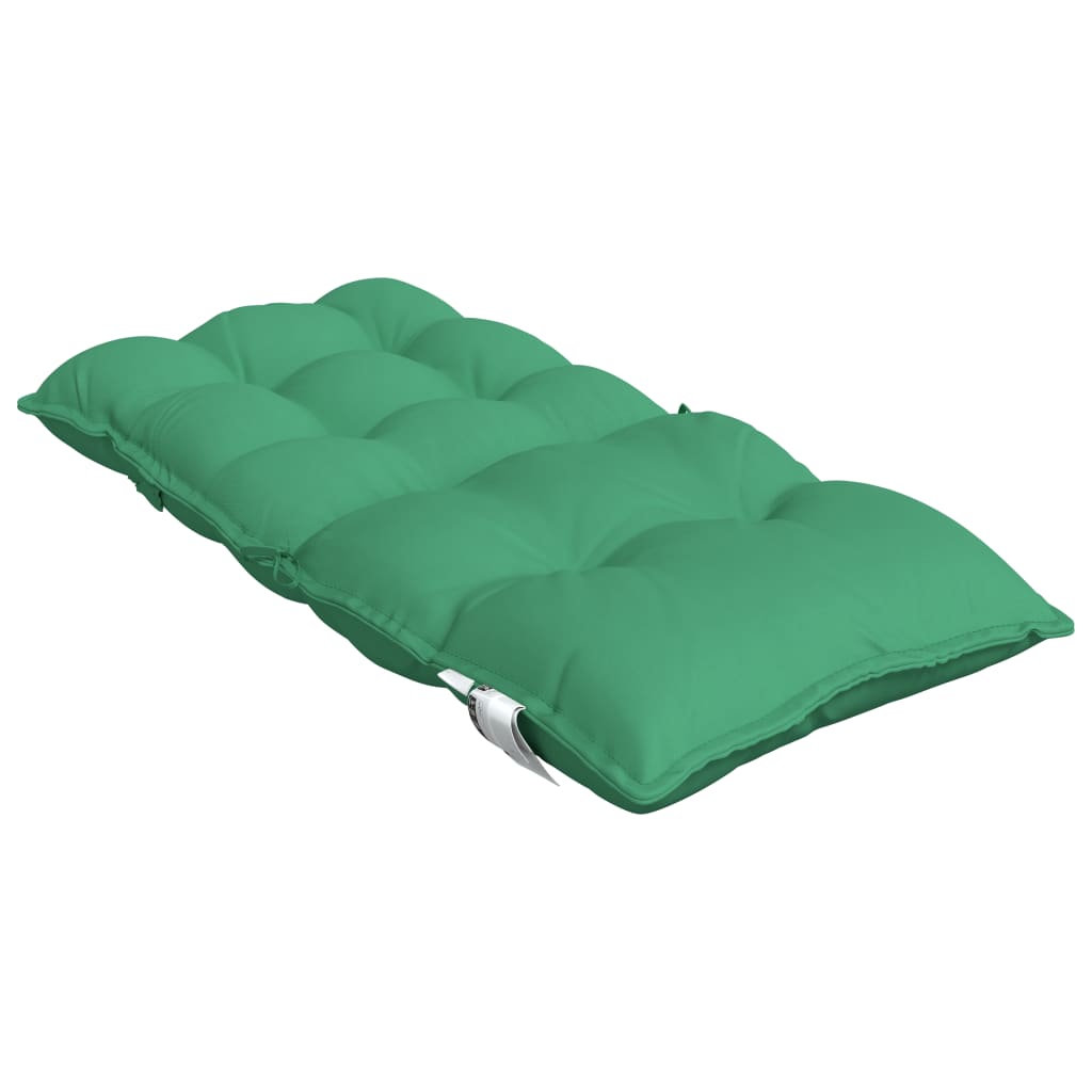 Perne scaun cu spătar mic, 6 buc., verde, textil oxford