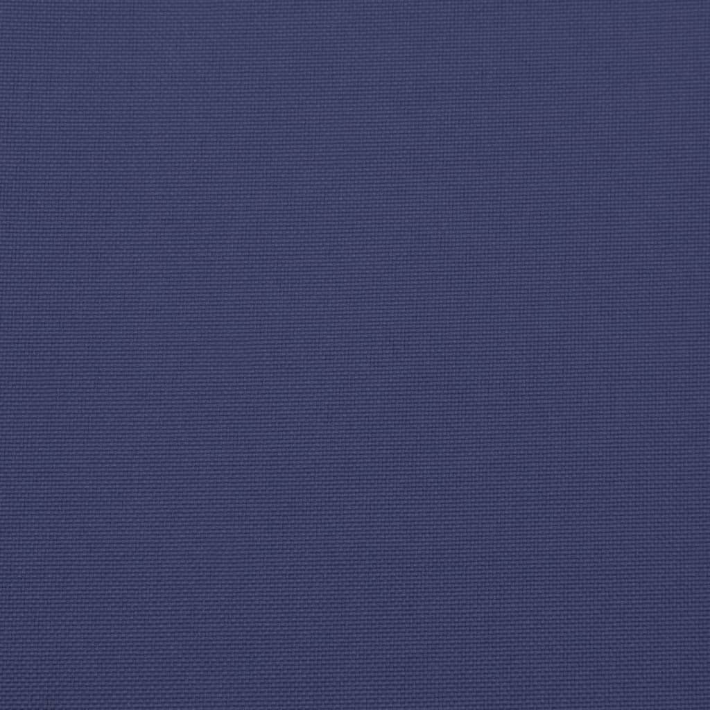 Perne pentru paleți 6 buc. bleumarin, 40x40x3 cm, textil Oxford