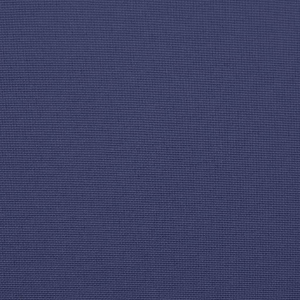 Perne scaune cu spătar înalt, 6 buc., bleumarin, textil