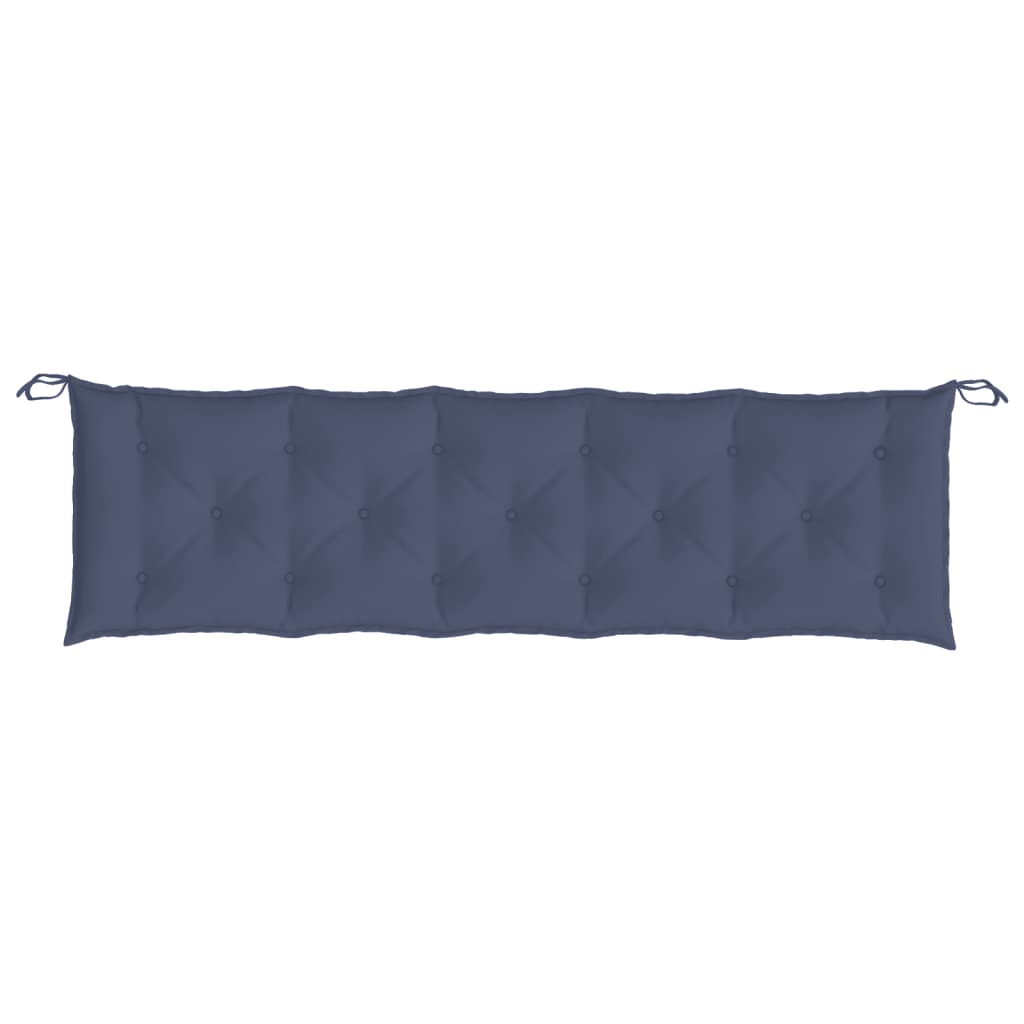Perne bancă de grădină 2buc. bleumarin 180x50x7cm textil oxford