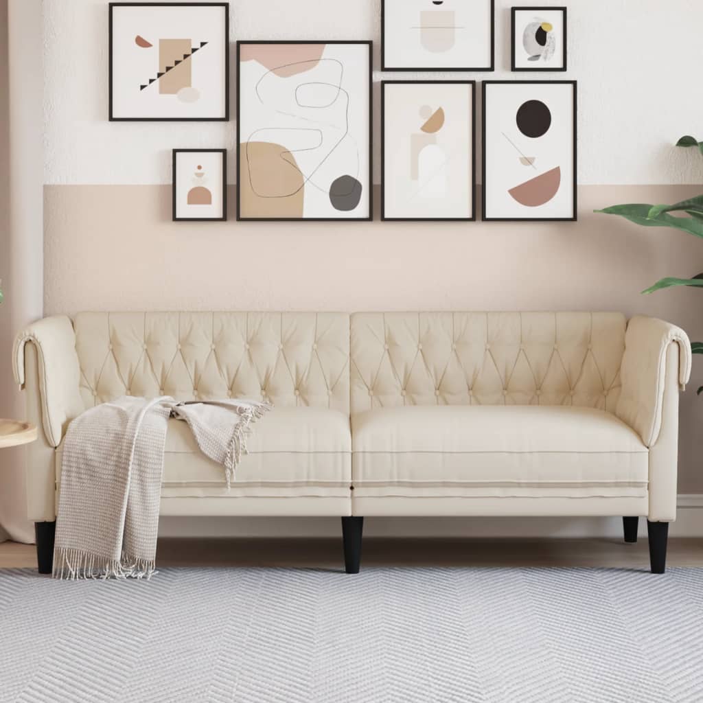Canapea Chesterfield cu 3 locuri, in