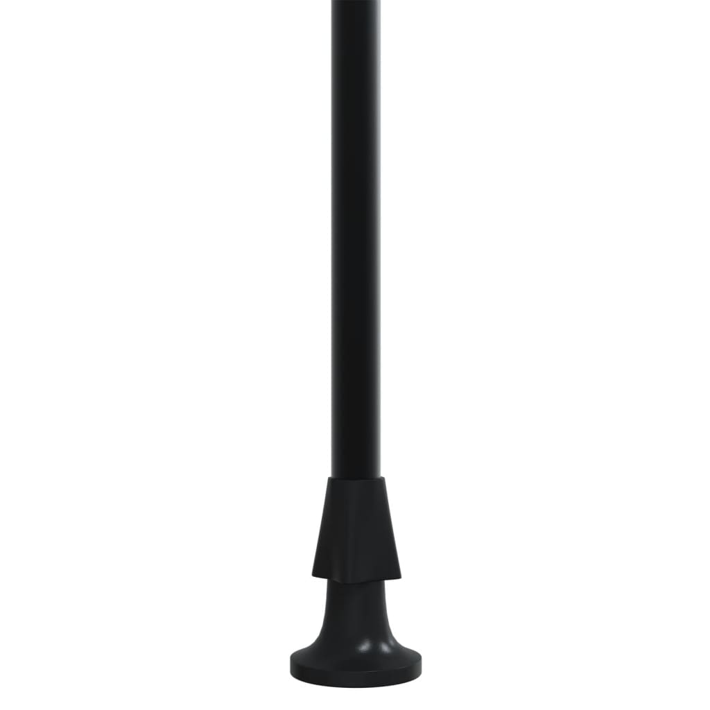 Copertină retractabilă, antracit, 150x150 cm, țesătură și oțel