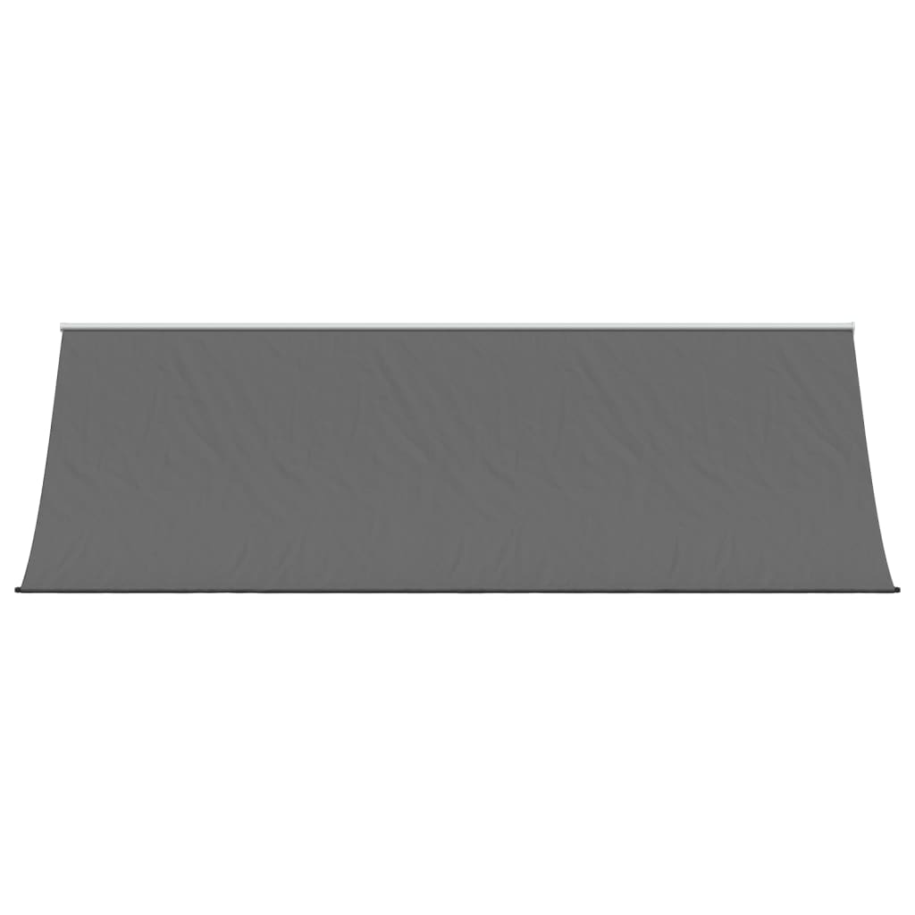 Copertină retractabilă, antracit, 350x150 cm, textil și oțel