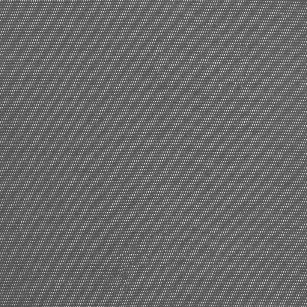 Copertină retractabilă, antracit, 400x150 cm, textil și oțel
