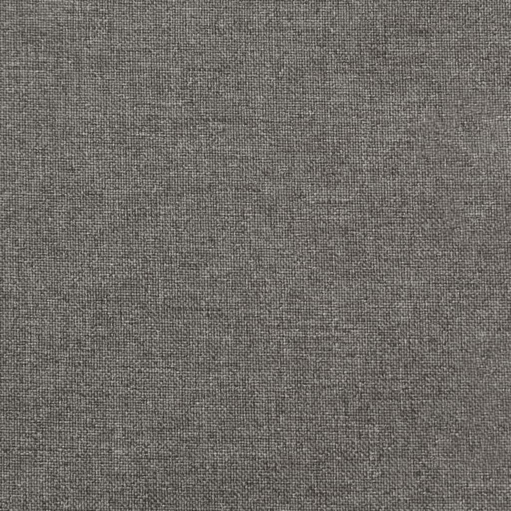 Perne scaun cu spătar scund 6 buc. melanj gri 100x50x7cm textil