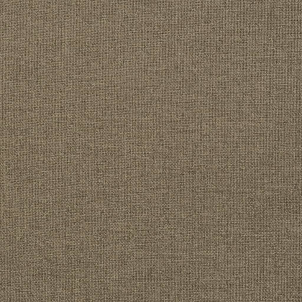 Perne scaun spătar înalt 6buc melanj gri taupe120x50x4cm textil