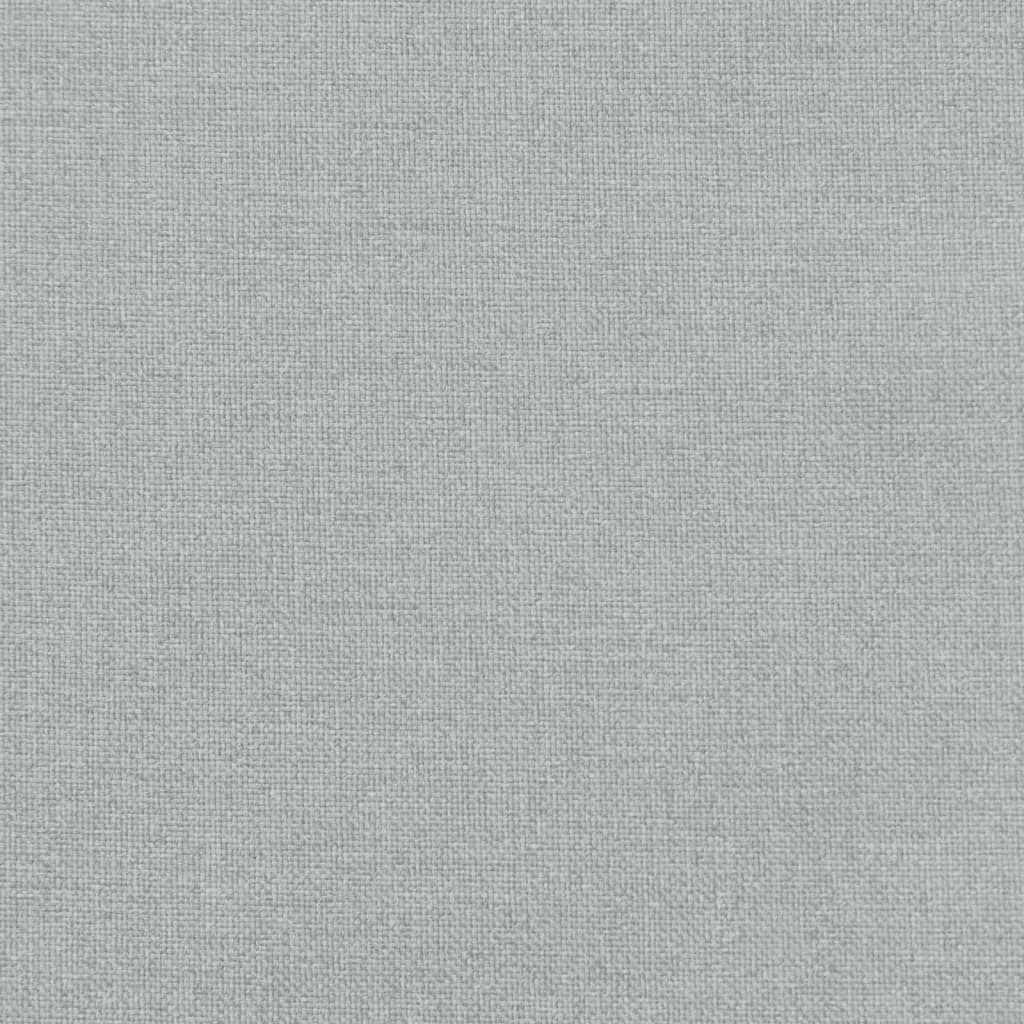 Perne scaun cu spătar scund 6 buc. melanj gri 100x50x4cm textil