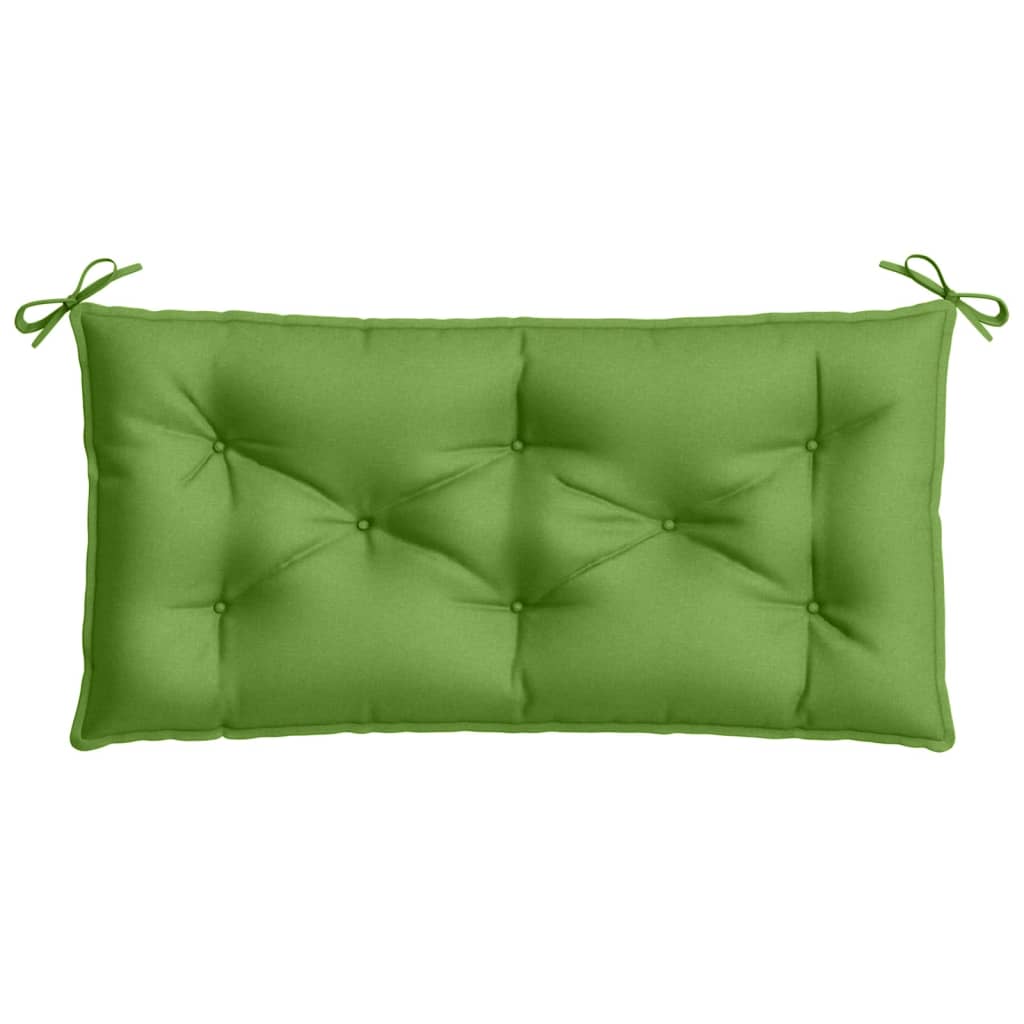 Pernă bancă de grădină melanj verde, 100x50x7 cm, textil