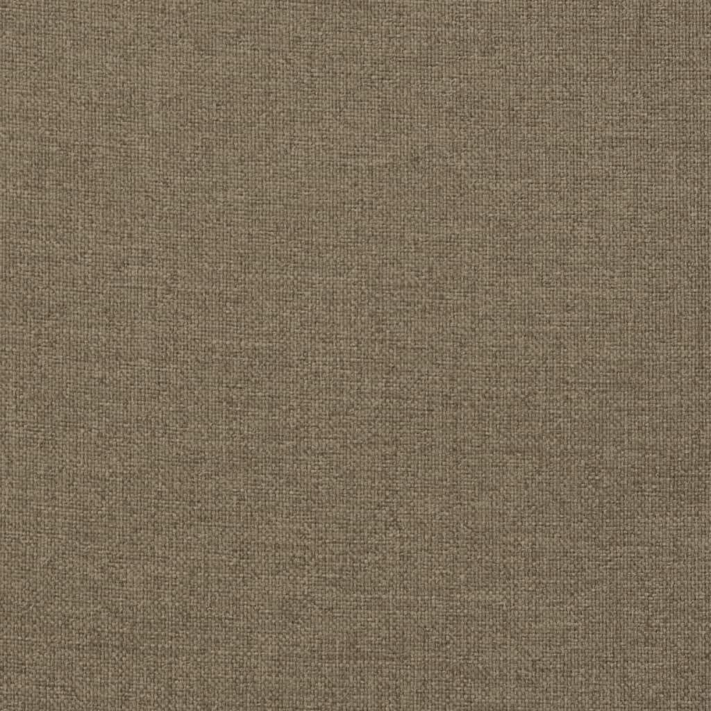 Pernă bancă de grădină 2buc melanj gri taupe 100x50x7 cm textil