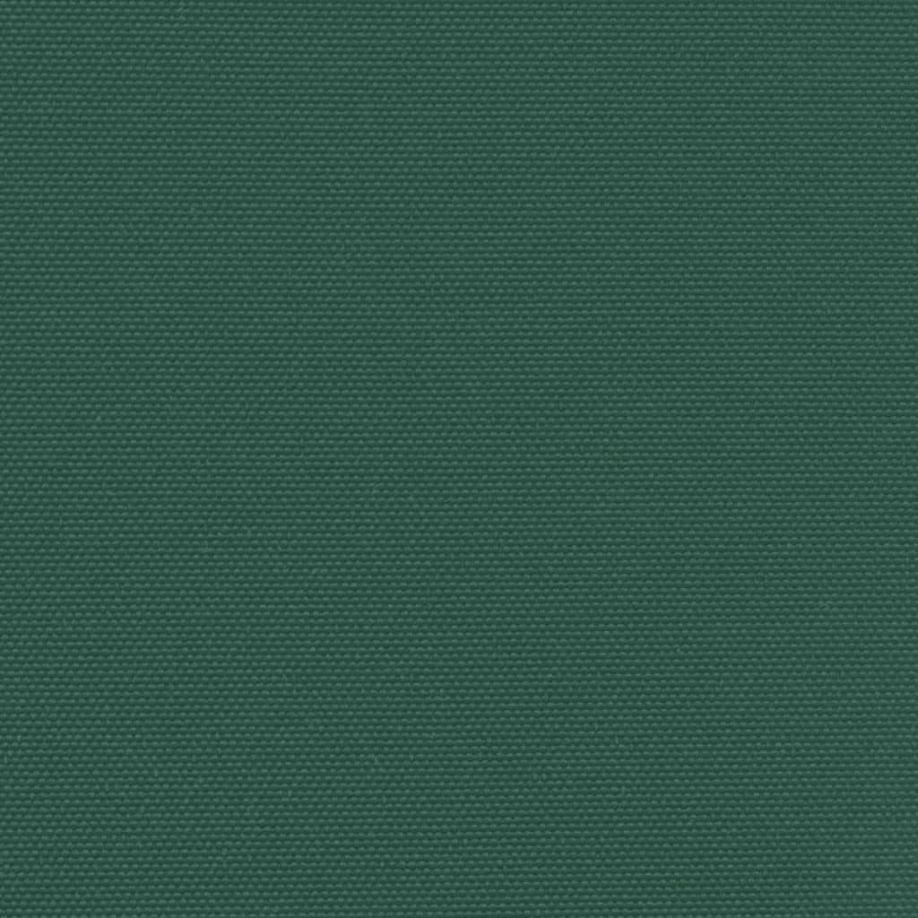 Copertină laterală retractabilă, verde închis, 140x600 cm