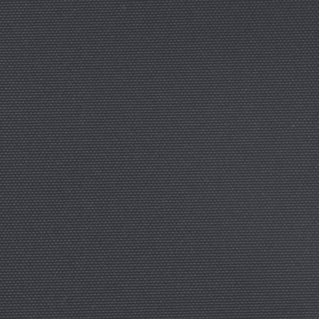 Copertină laterală retractabilă, negru, 180x600 cm