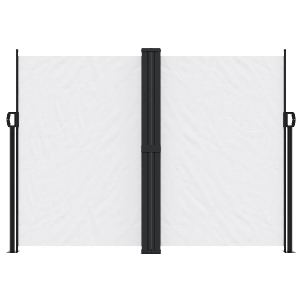 Copertină laterală retractabilă, alb, 180x600 cm