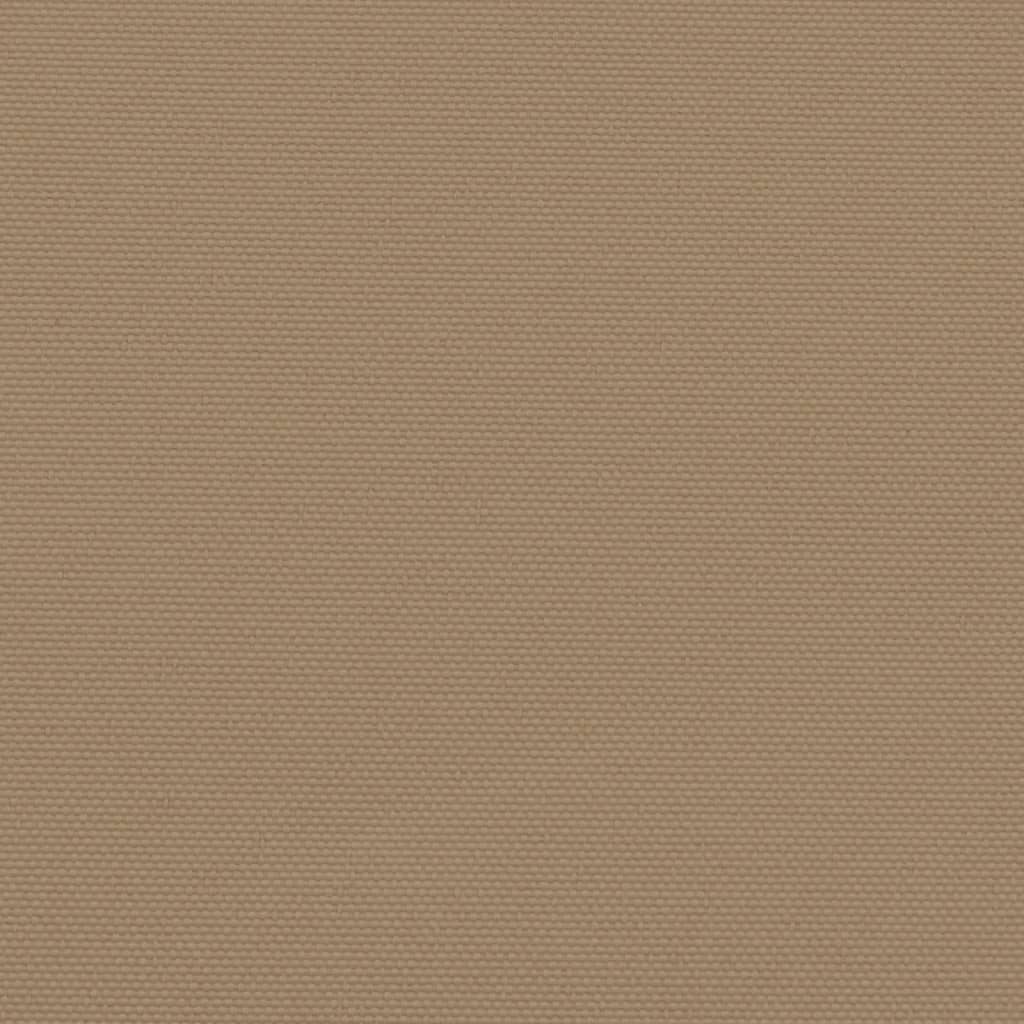 Copertină laterală retractabilă, gri taupe, 180x600 cm