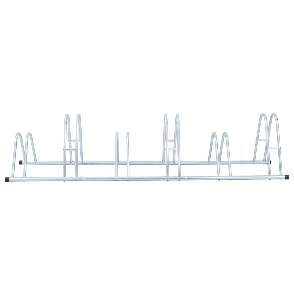 Suport pentru 6 biciclete de sine stătător, oțel galvanizat