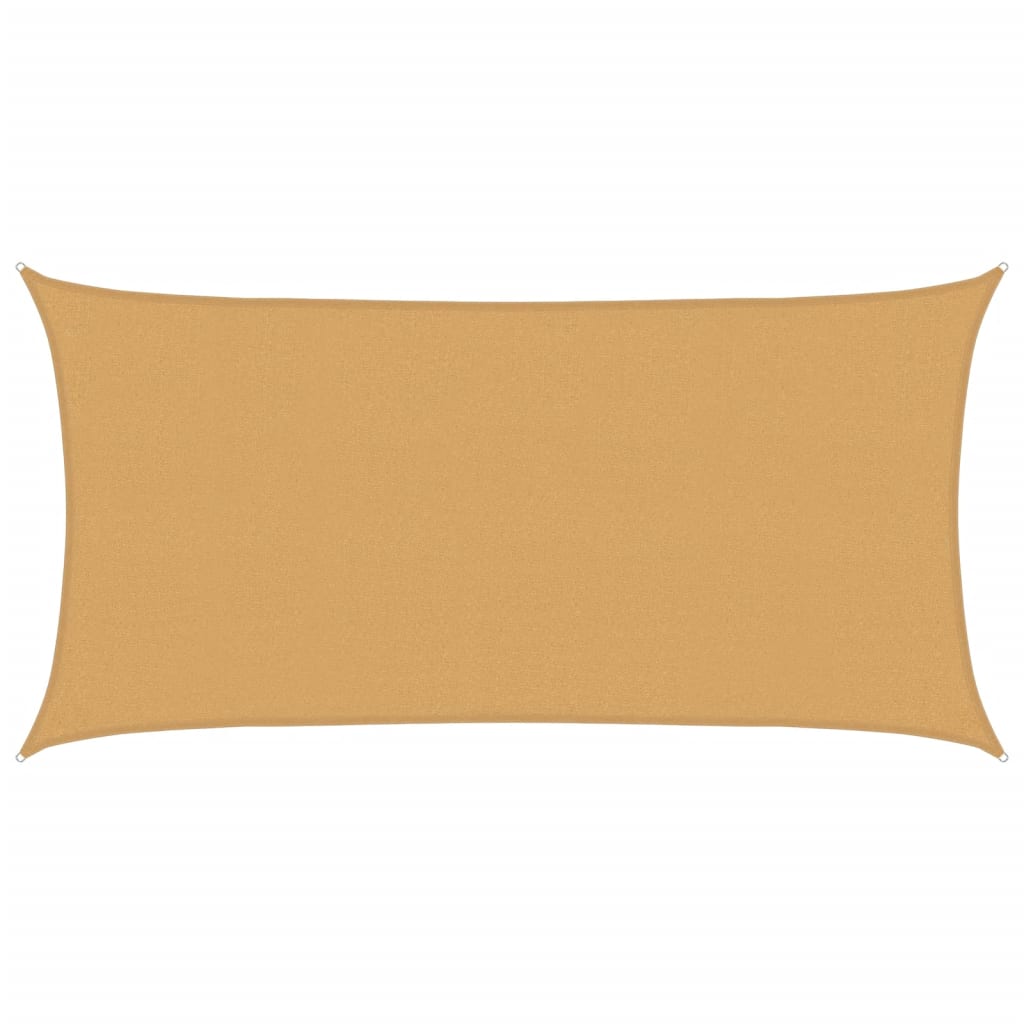 Pânză parasolar, nisipiu dreptunghiular 2x3,5 m, HDPE, 160 g/m²