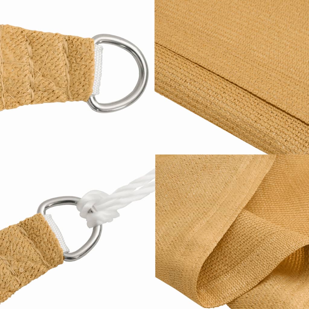 Pânză parasolar, nisipiu dreptunghiular 2,5x4 m HDPE 160 g/m²