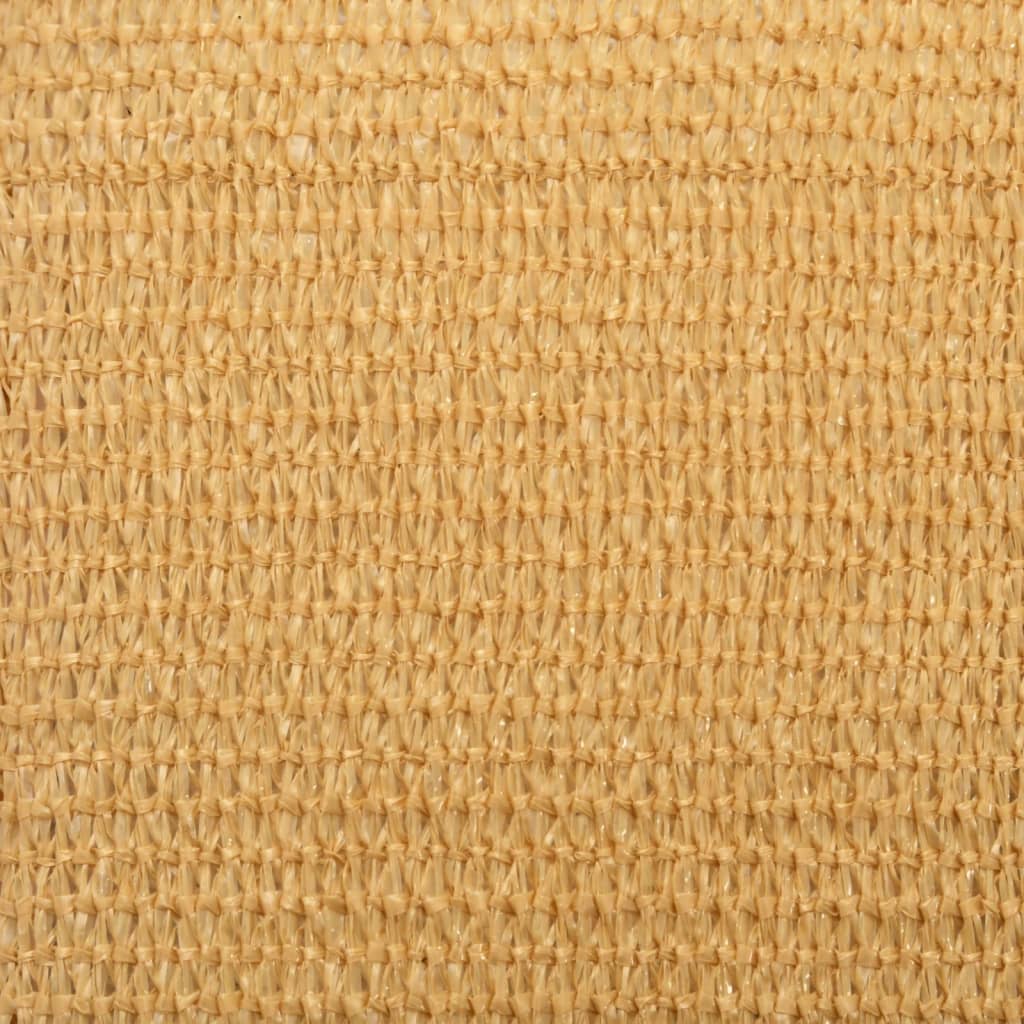 Pânză parasolar, nisipiu dreptunghiular 3,5x5 m HDPE 160 g/m²