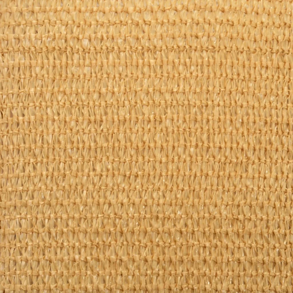 Pânză parasolar, nisipiu dreptunghiular 5x7 m HDPE 160 g/m²
