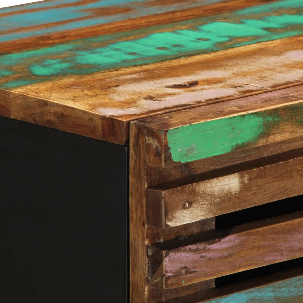 Dulapuri, 2 buc., 60x34x75 cm, lemn masiv de acacia