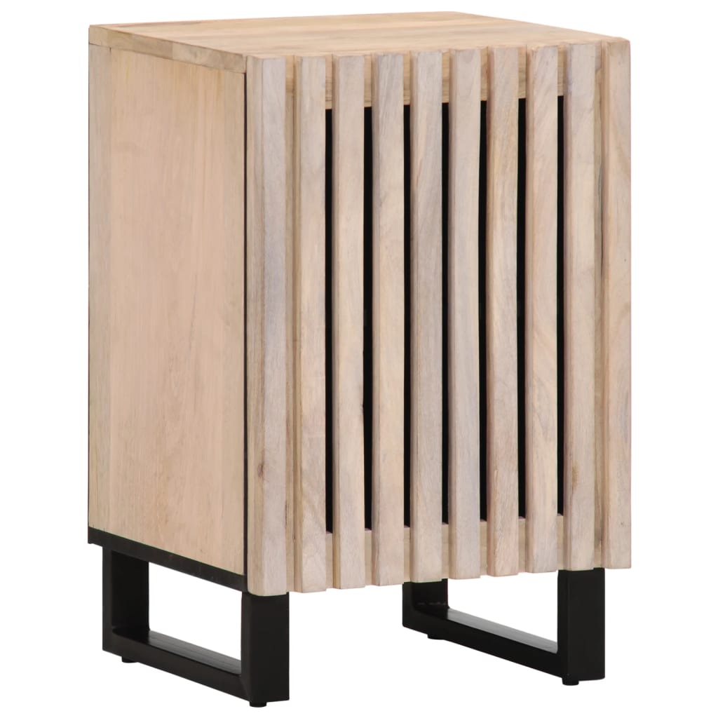 Set mobilier de baie, 5 piese, lemn masiv de mango