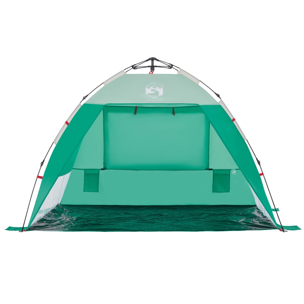 Cort camping 2 persoane verde marin impermeabil setare rapidă