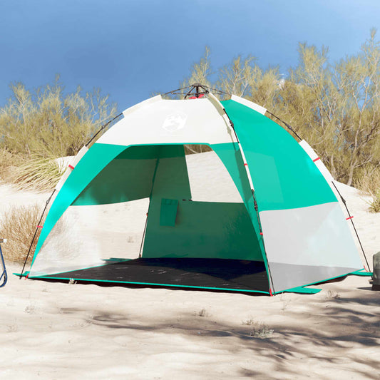 Cort camping 2 persoane verde marin impermeabil setare rapidă