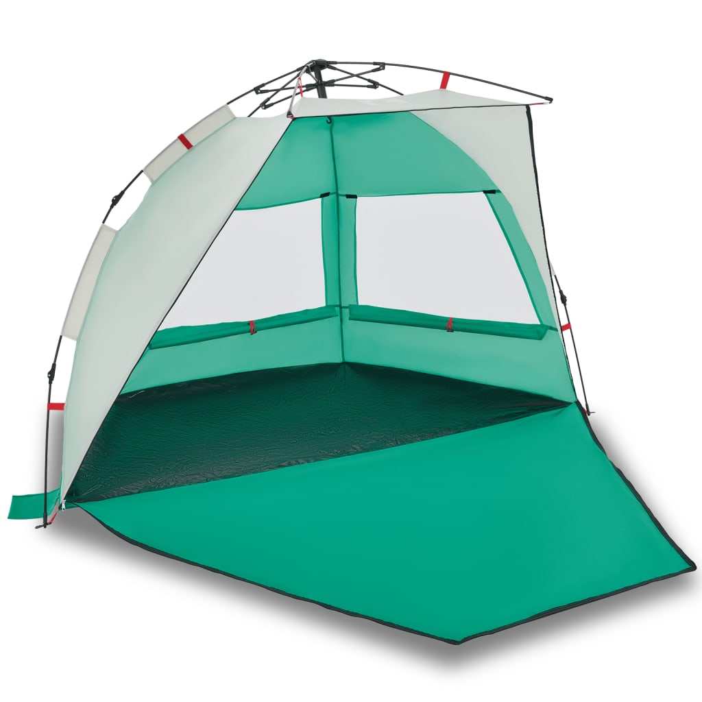 Cort camping 2 persoane verde marin impermeabil setare rapidă