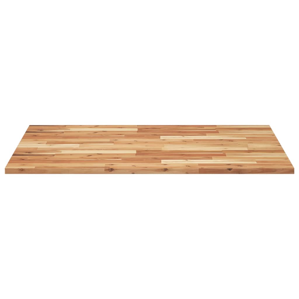 Blat de birou finisat cu ulei, 100x80x2 cm, lemn masiv acacia