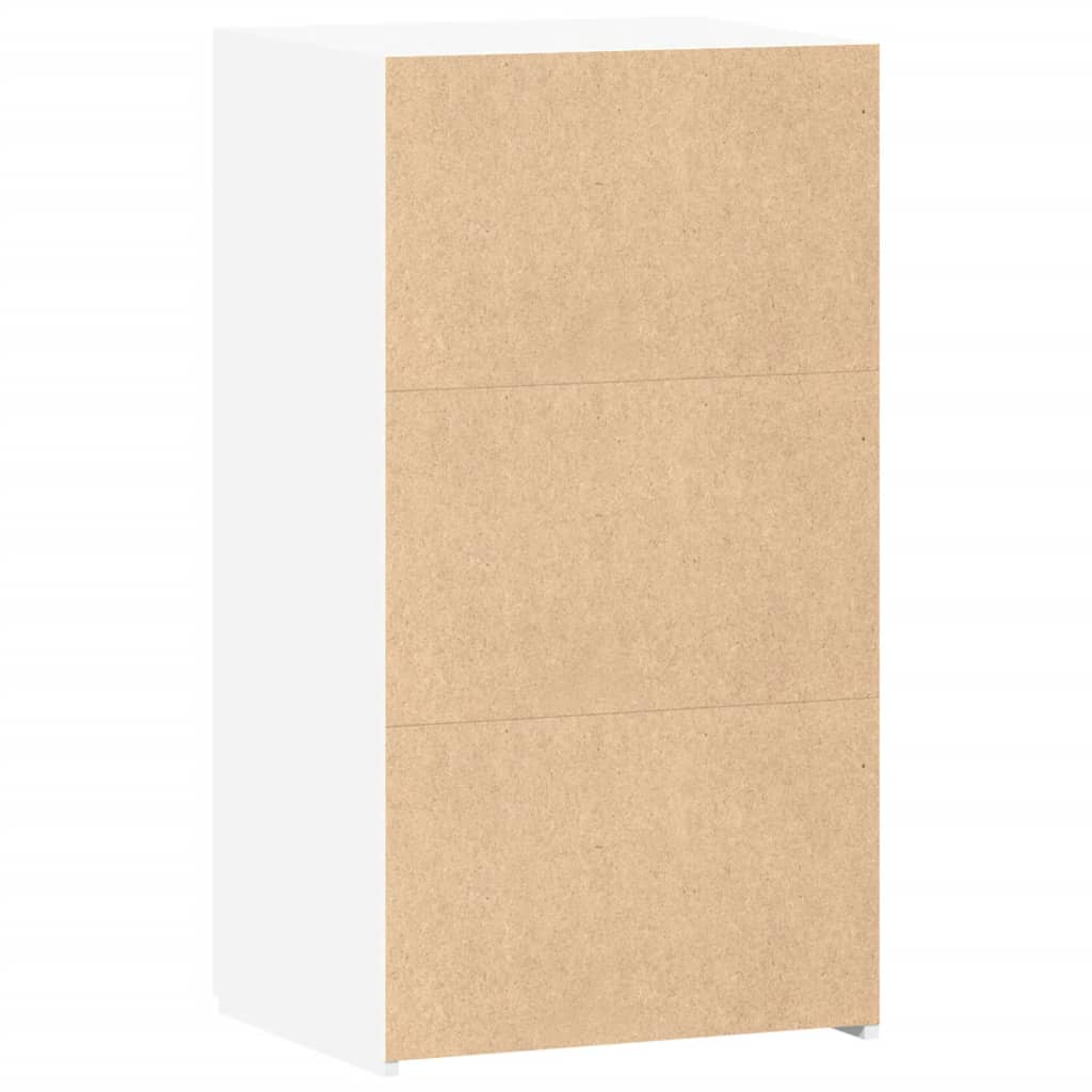 Dulap, alb, 50x42,5x93 cm, lemn prelucrat