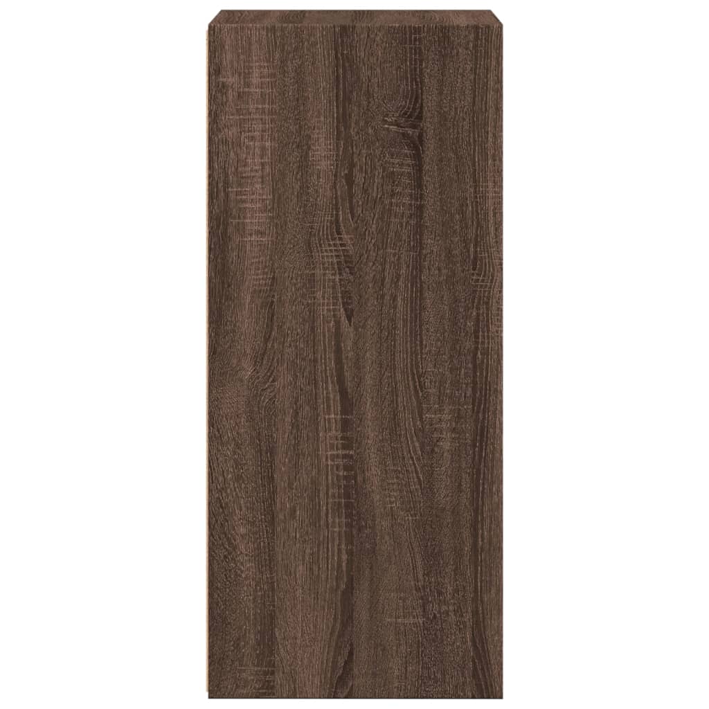 Dulap, stejar maro, 40x41x93 cm, lemn prelucrat